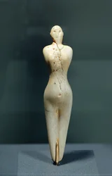 Weibliche Figurine